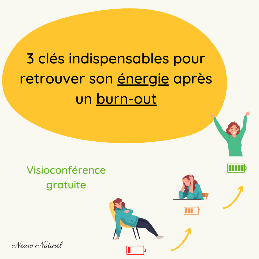 Retrouver son énergie après un burnout - accompagnement - solutions naturelles