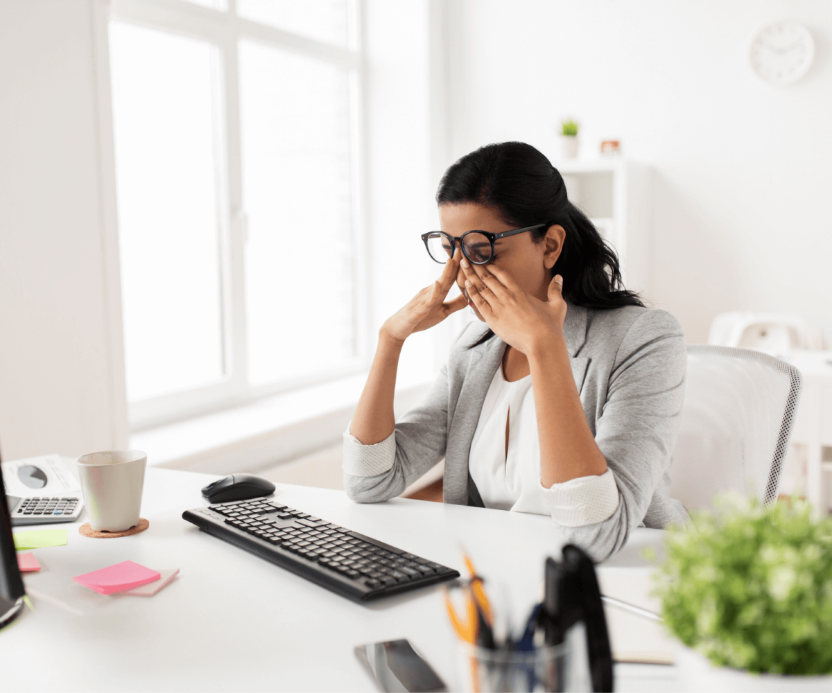 Burnout - fatigue - épuisement -bureau - travail